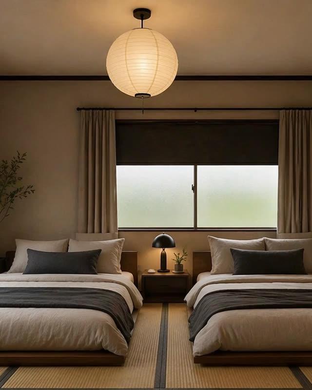 Design render: the double tatami room