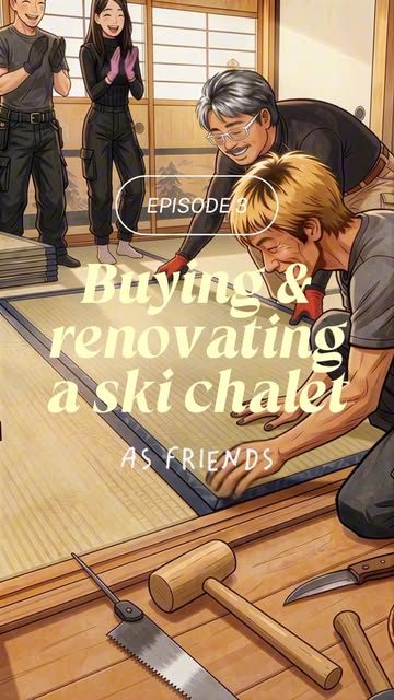 Episode 3: laying the new tatami mats